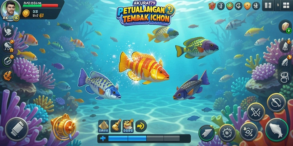 Gameplay seru menembak ikan di AKURAT79.