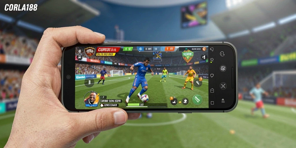 Gameplay seru CORLA188 yang penuh tantangan olahraga.