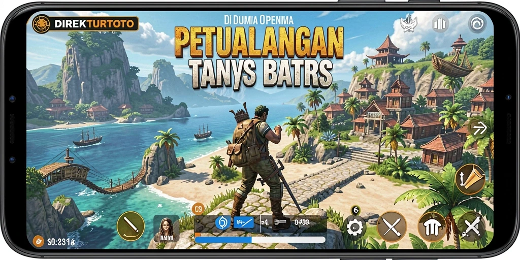 Gameplay seru dalam dunia Open World yang luas.
