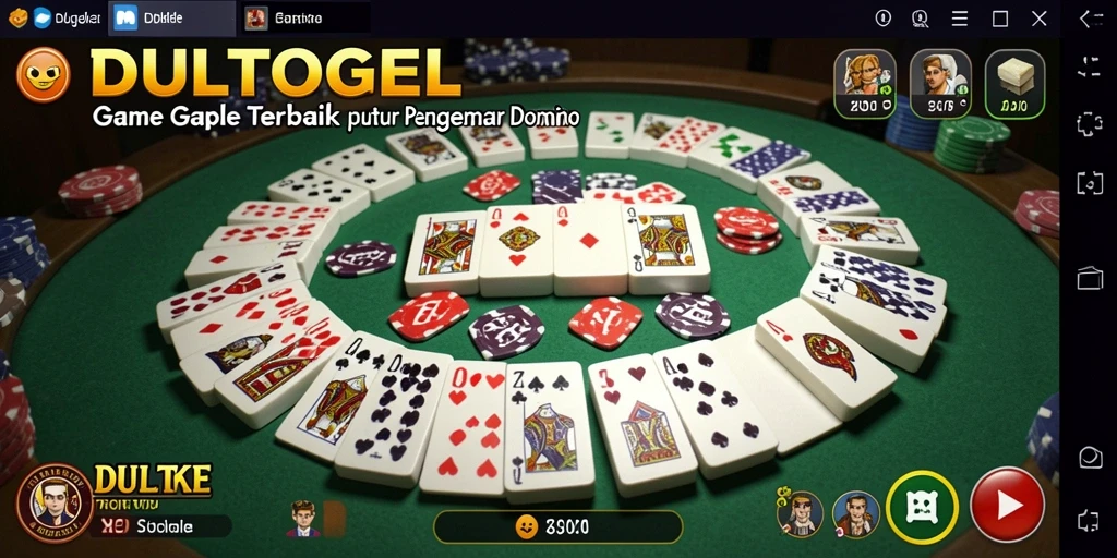 Tampilan gameplay DULTOGEL yang seru dan menantang.