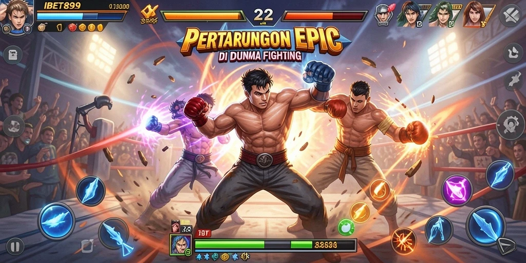 Gameplay Fighting yang intens dan seru di IBET899.