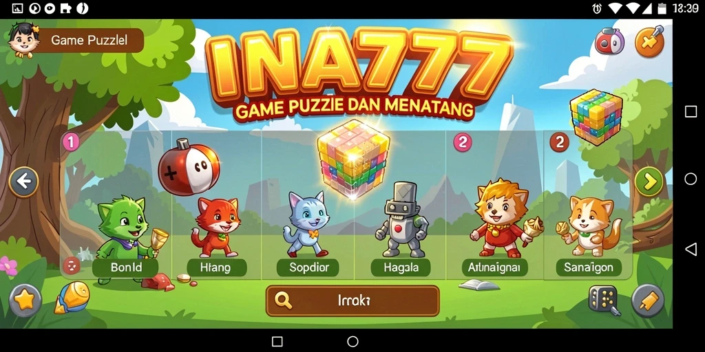 Tampilan gameplay INA777 yang menantang dan menyenangkan.