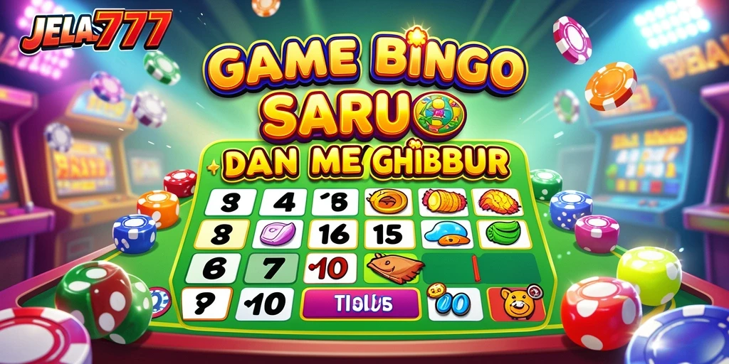 Screenshot gameplay menarik dari JELAS777 yang menunjukkan momen seru Bingo.