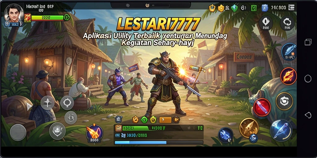 Tampilan antarmuka LESTARI777 yang menarik dan mudah digunakan.