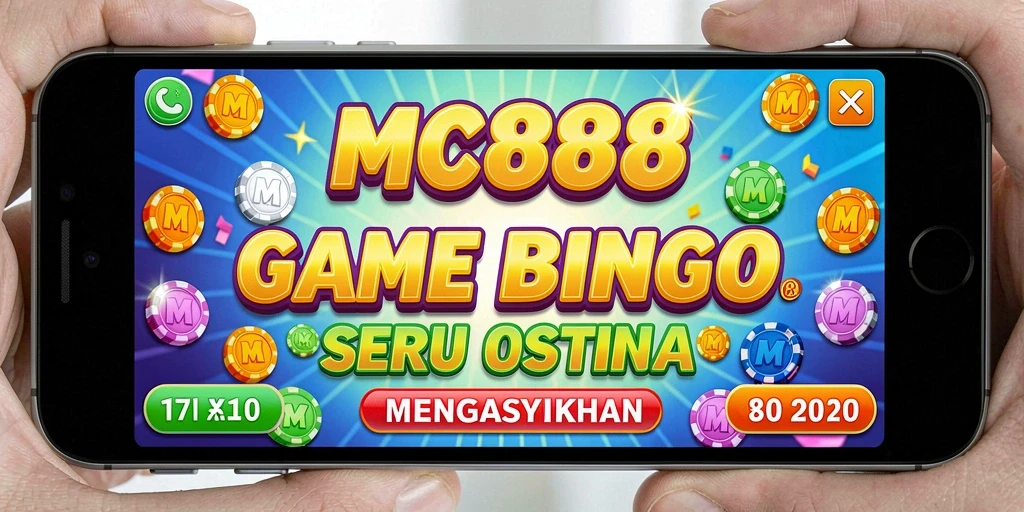 Gameplay Bingo seru dengan desain grafis yang menarik dan interaktif.