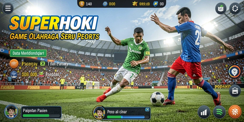 Tampilkan gameplay menarik dari SUPERHOKI yang memukau.