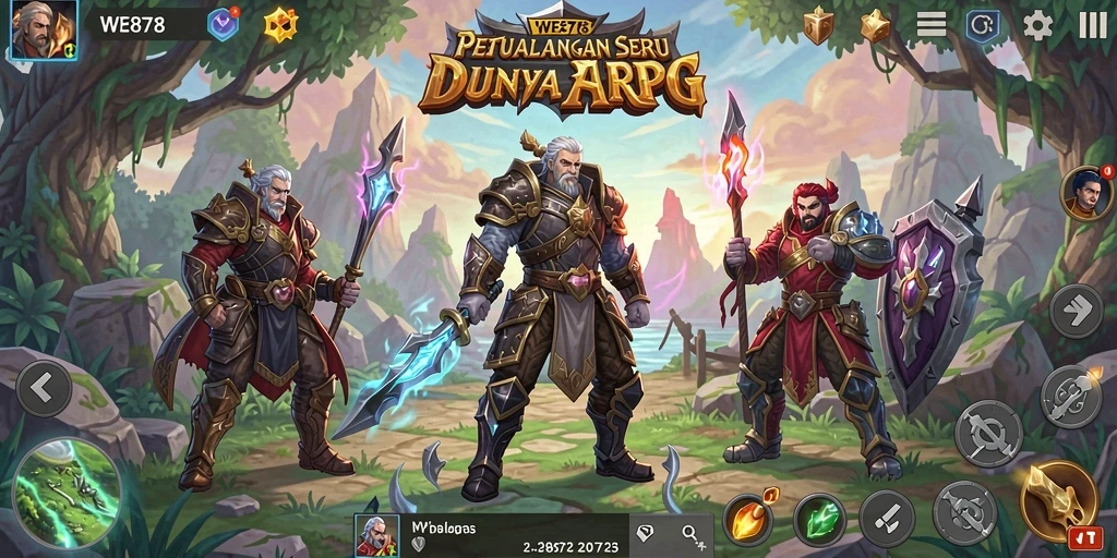 Tampilan menarik dari gameplay WE878 yang penuh aksi.